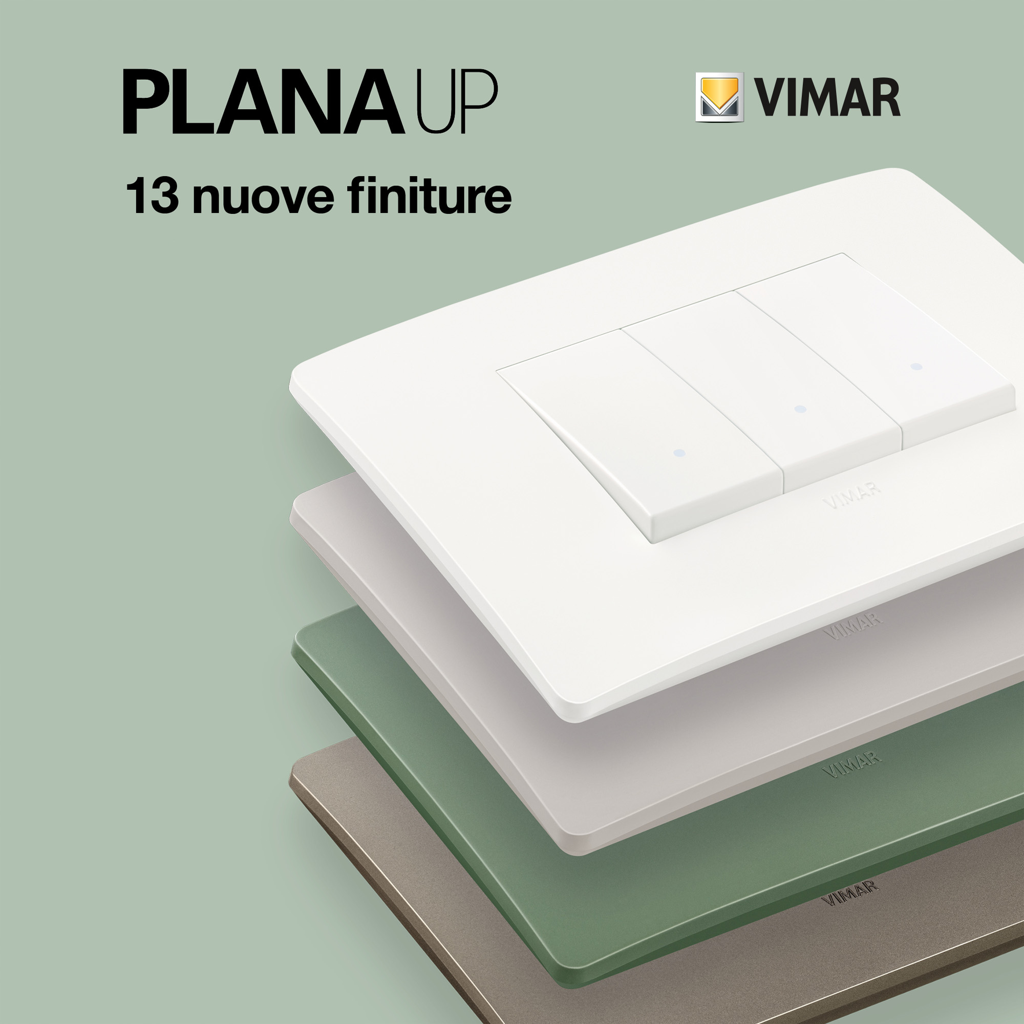 Plana Up - finiture e colori